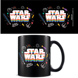 Beker: Star Wars - Pride Logo Rainbow - zwart