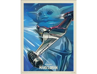 Art Print: Star Wars -  Mandalorian Ready For Adventure