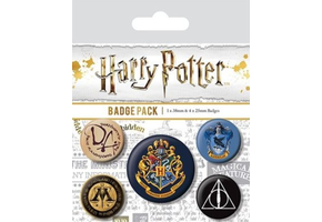 Buttons: Harry Potter Hogwarts