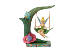 Figurine: Tinkerbell - on Swing