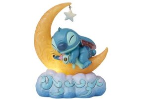 Figurine: Stitch & Scrump -  on Light Up Moon