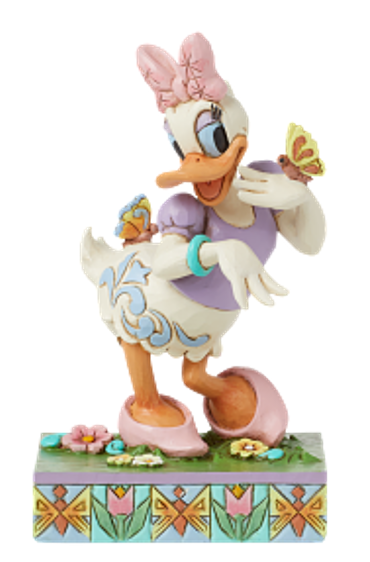 Figurine: Daisy Duck - Blooms & Butterflies