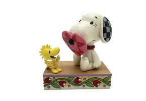 Figurine: Peanuts - Love & Laughter (Snoopy with Heart on Nose)
