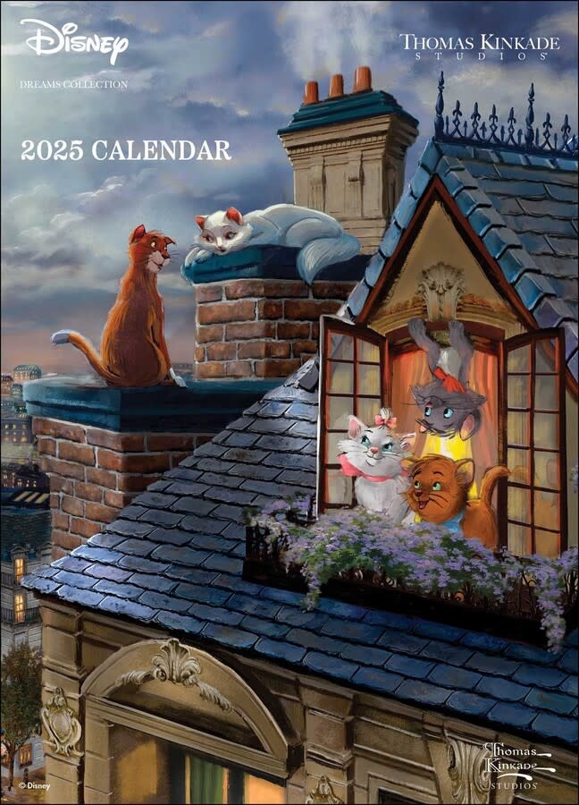 Kalender 2025: Disney Dreams - Thomas Kinkade