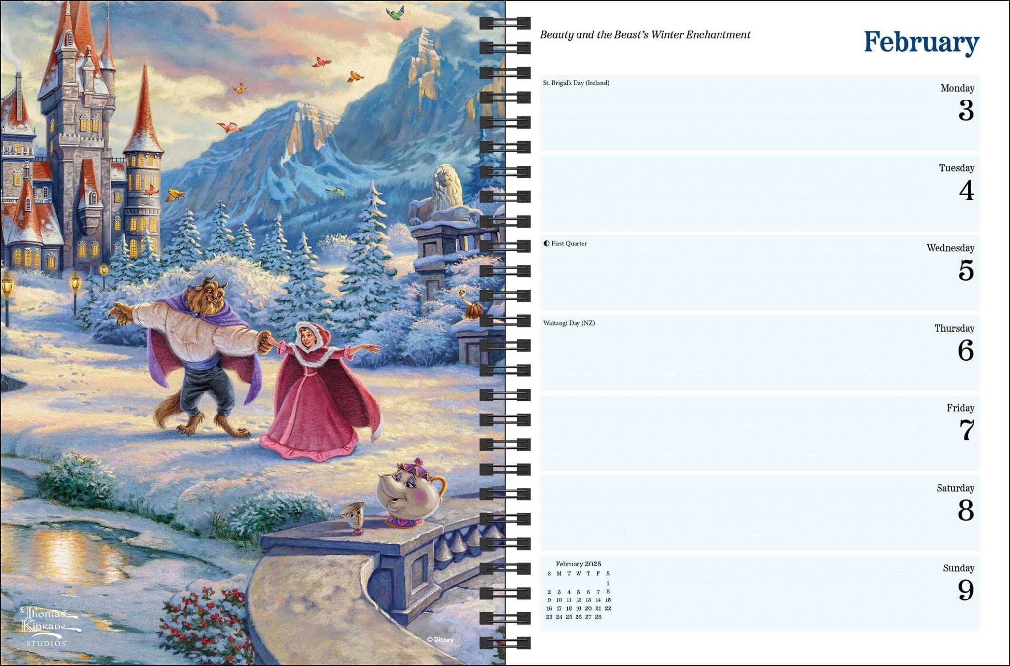 Kalender 2025: Disney Dreams - Thomas Kinkade