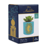 Plantenpot:  Aladdin - Turquoise Faux Plant in Pot