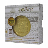 Munt: Harry Potter - Platform 9 3-4 - Limited Edition - 24k Gold Plated Medallion