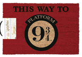 Deurmat: Harry Potter - This Way To Platform 9 3/4