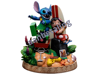 Aanbetaling: Lilo & Stitch - Art Scale Statue (Deluxe Edition) - 1/10 Lilo & Stitch - 20 cm