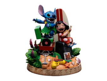 Figurine: Lilo & Stitch - Art Scale Statue (Deluxe Edition) - 1/10 Lilo & Stitch - 20 cm