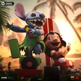 Figurine: Lilo & Stitch - Art Scale Statue (Deluxe Edition) - 1/10 Lilo & Stitch - 20 cm