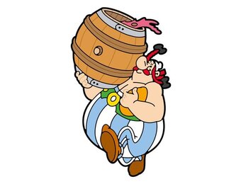 Magneet: Asterix in Britain - 6 cm