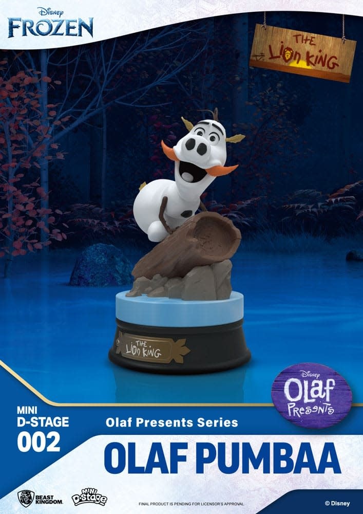 Mini Diorama: Olaf Pumbaa