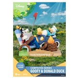 PVC Diorama: Goofy & Donald Duck - D-Stage Campsite Series