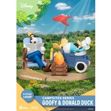 PVC Diorama: Goofy & Donald Duck - D-Stage Campsite Series