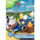 PVC Diorama: Goofy & Donald Duck - D-Stage Campsite Series