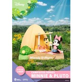 PVC Diorama: Minnie Mouse & Pluto - D-Stage Campsite Series