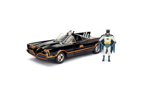 Figurine: Batman 1966 - DC Comics Diecast Model 1/24 - Classic Batmobile Vehicles