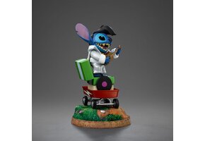 Figurine: Stitch (King of Rock 1/10) - Art Scale Statue - 17 cm