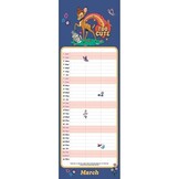 Kalender: You, Me and  Us -Slim