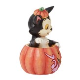 Mini Figurine: Figaro -  in Jack-O-Lantern