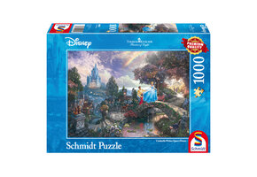 Schmidt Puzzle 1000 stukjes: Cinderella - Wishes Upon a Dream