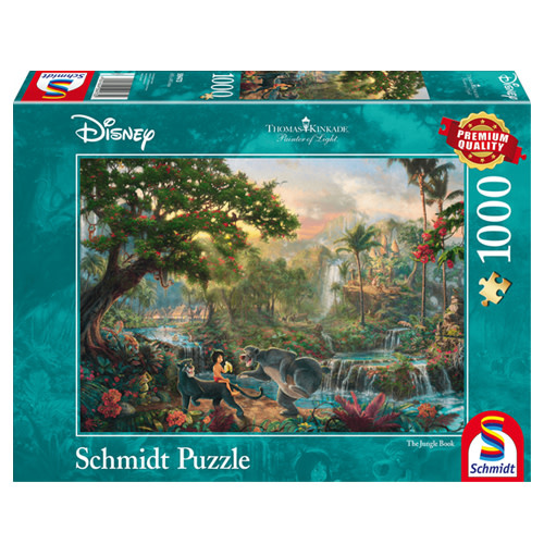 Schmidt Puzzle 1000 stukjes: Jungle Book