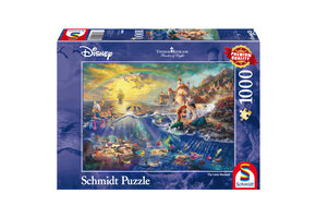 Schmidt Puzzle 1000 stukjes: Kleine Zeemeermin