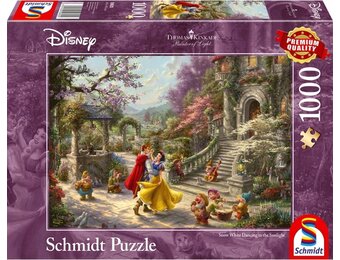 Schmidt Puzzle 1000 stukjes: Snowwhite - Dansen met de prins