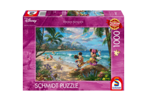 Schmidt Puzzle 1000 stukjes: Minnie & Mickey - Hawaii