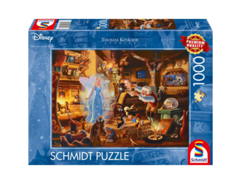 Schmidt Puzzle 1000 stukjes: Geppetto & Pinocchio