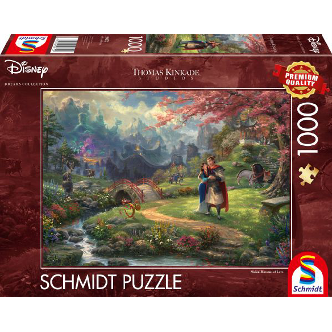 Schmidt Puzzle 1000 Stukjes: Mulan