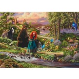 Schmidt Puzzle 1000 stukjes: Brave - Merida