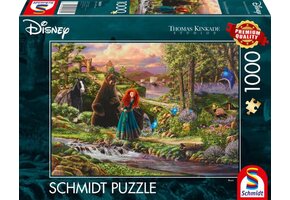Schmidt Puzzle 1000 stukjes: Brave - Merida
