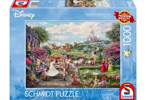 Schmidt Puzzle 1000 stukjes: Cinderella - Happily Ever After