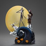 Figurine: Nightmare before Christmas  - Deluxe Art Scale Statue 1/10 Jack and Sally 39 cm