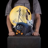 Figurine: Nightmare before Christmas  - Deluxe Art Scale Statue 1/10 Jack and Sally 39 cm