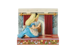 Figurine: Alice in Wonderland - Curiouser and Curioser (LED Lit)