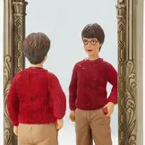 Figurine: Harry Potter - Harry's Reflection (the Mirror of Erised)