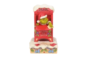 Figurine: Grinch - in Mailbox