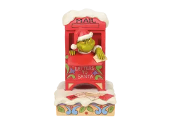 Figurine: Grinch - in Mailbox