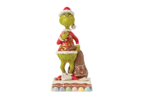 Figurine: Grinch - Eating Cookies