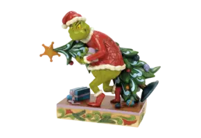 Figurine: Grinch -  Stealing Tree