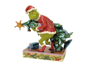 Figurine: Grinch -  Stealing Tree