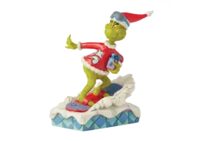 Figurine: Grinch - Snowboarding