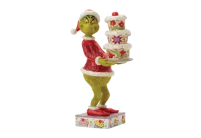 Figurine: Grinch - with Cake