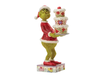 Figurine: Grinch - with Cake
