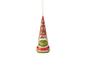 Gnome:  Nice Gnome - Naughty / Hanging Ornament