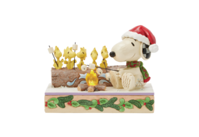 Figurine: Snoopy & Woodstock - LED Roasting Marshmallow (Campfire Companions)
