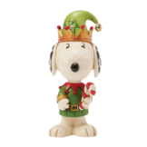 Mini Figurine: Snoopy - Christmas Elf